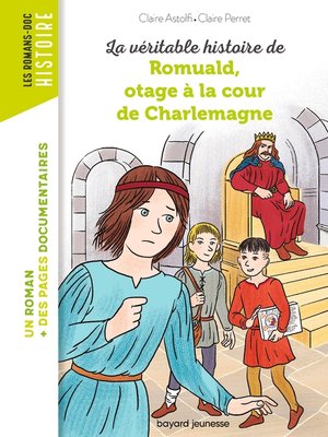 cover image of Romuald, otage à la cour de Charlemagne